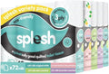 Splesh Variety Pack - 72 Toilet Rolls with a Difference - 3X Packs Original White, 1x Pack Vanilla & Marshmallow, 1x Pack Aloe Vera& 1x Pack Lavender Fragrance