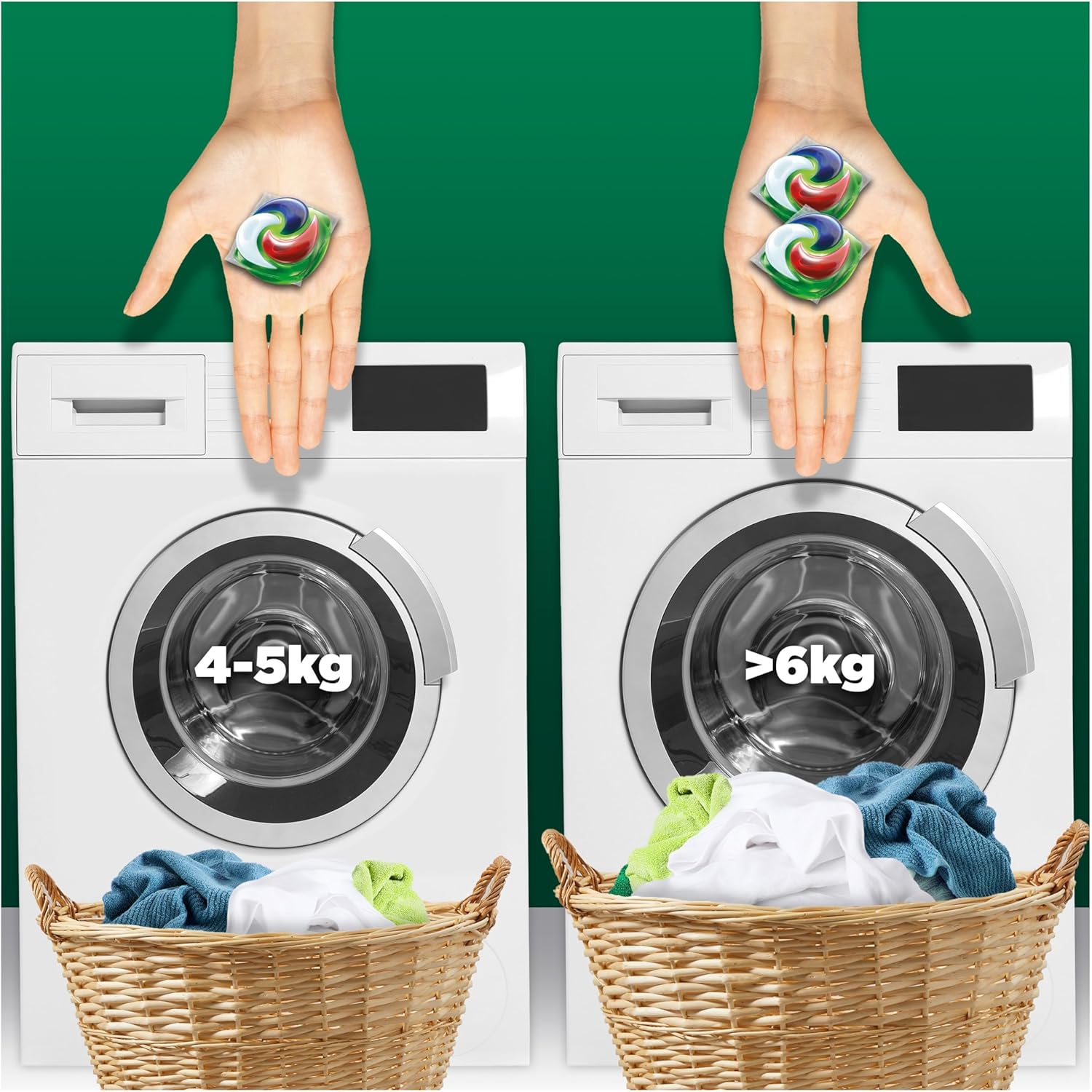 Ariel Platinum PODS®, Washing Liquid Laundry Detergent Capsules 120 Washes (60x2), +Extra Stain Removal, Remove Even 7-Day Dried-In Stains