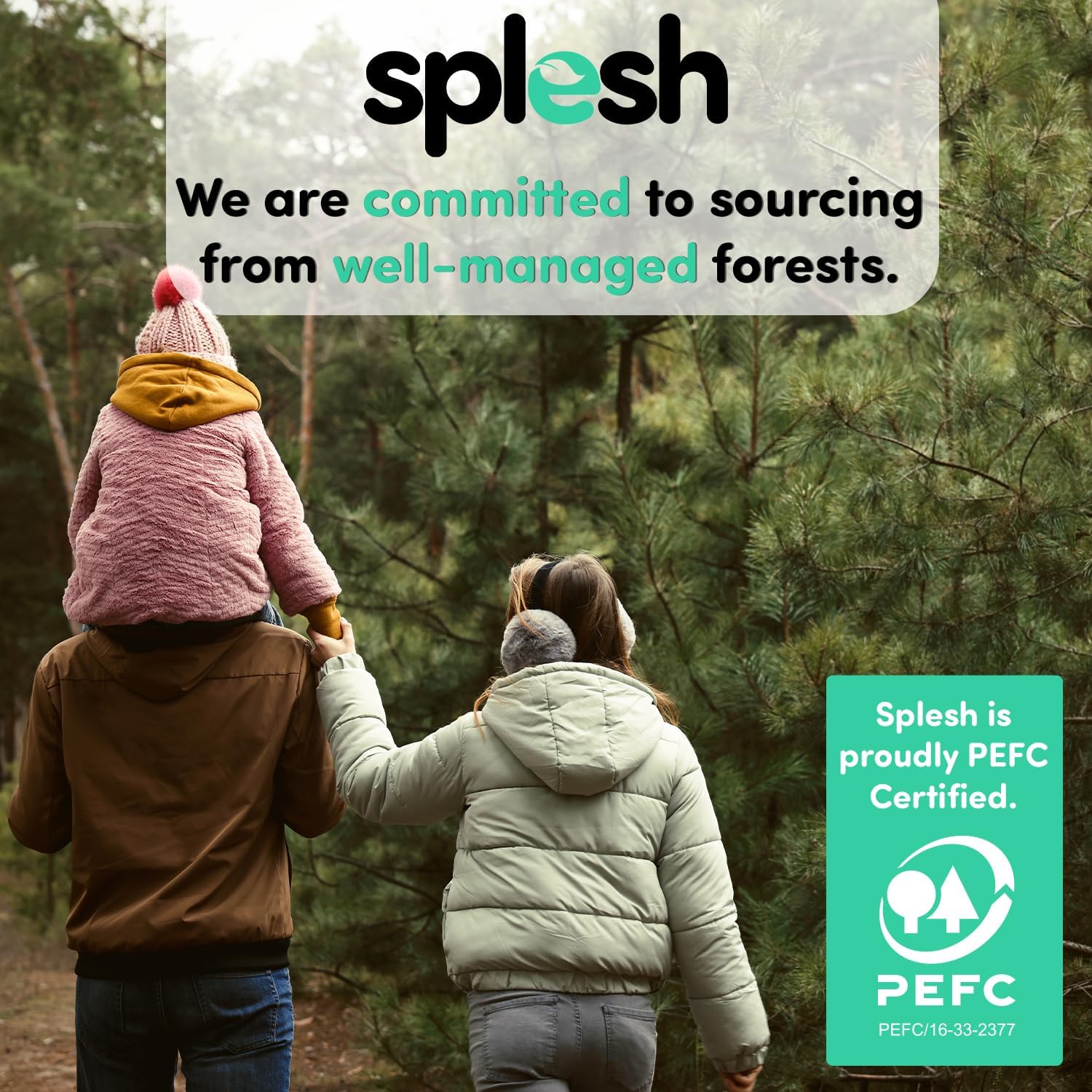 Splesh by Cusheen Toilet Roll 72 Rolls - Watermelon Scent Bulk Family Pack | Soft 3 Ply Quilted Bathroom Tissue Loo Rolls | Eco-Friendly, Sustainable Toilet Paper