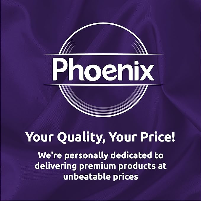 Phoenix Toilet Rolls – 60 Pack | 3 Ply Lavender Scented Toilet Paper | Bulk Buy, Soft, Quilted, Sustainably Sourced, Eco- Friendly Luxury Bathroom Tissue
